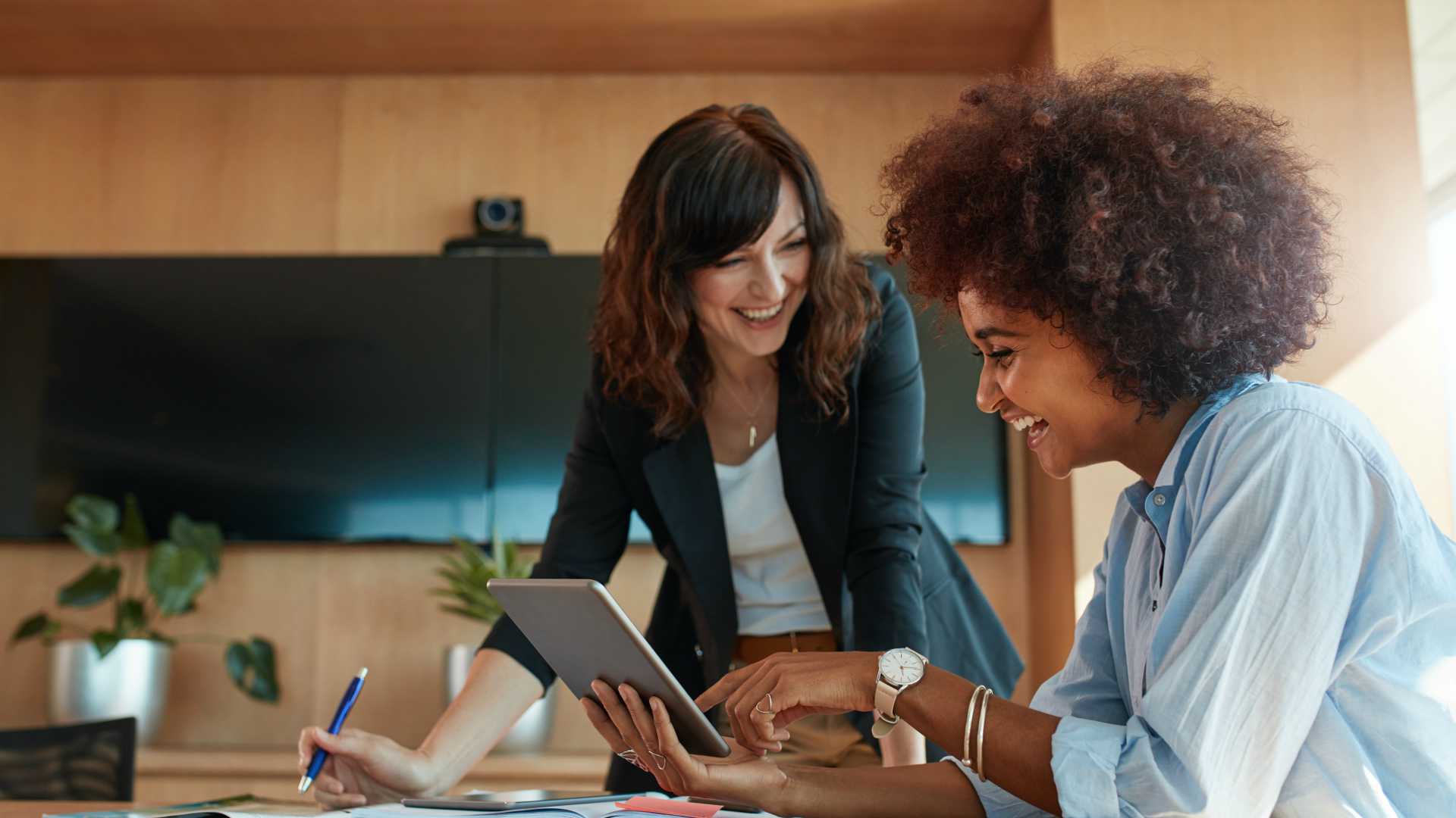 image of students attending a lecture (for a university)